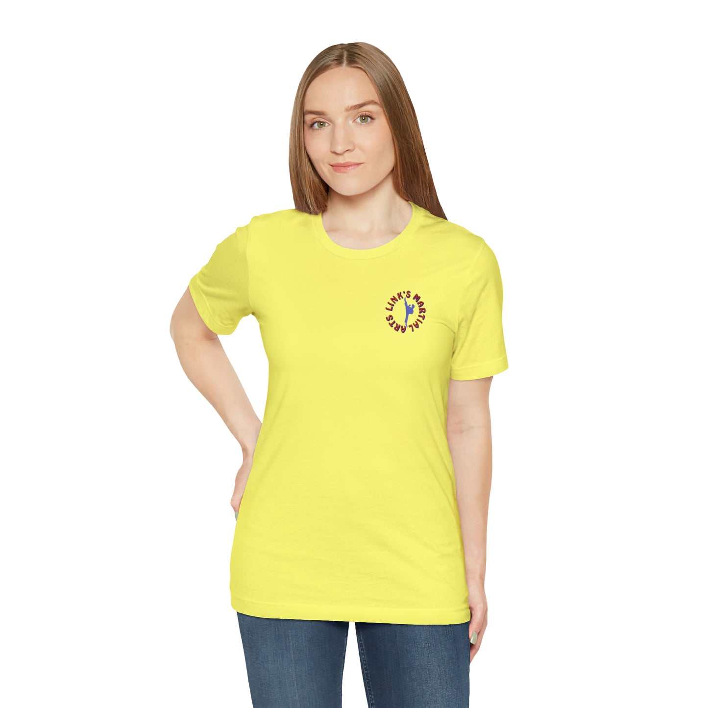 Link's Martial Arts Unisex Jersey Short Sleeve Logo Tee