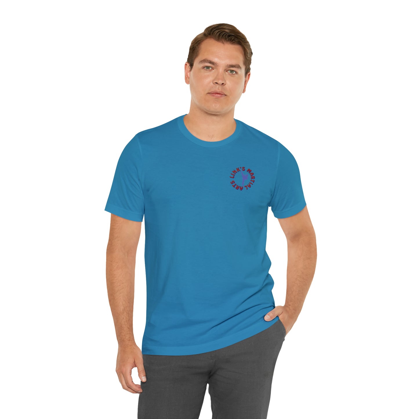 Link's Martial Arts Unisex Jersey Short Sleeve Logo Tee
