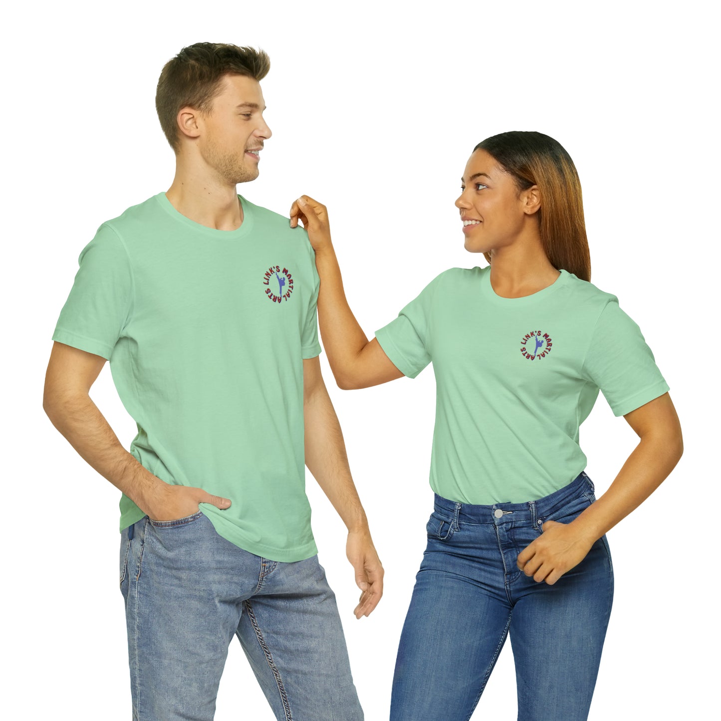 Link's Martial Arts Unisex Jersey Short Sleeve Logo Tee