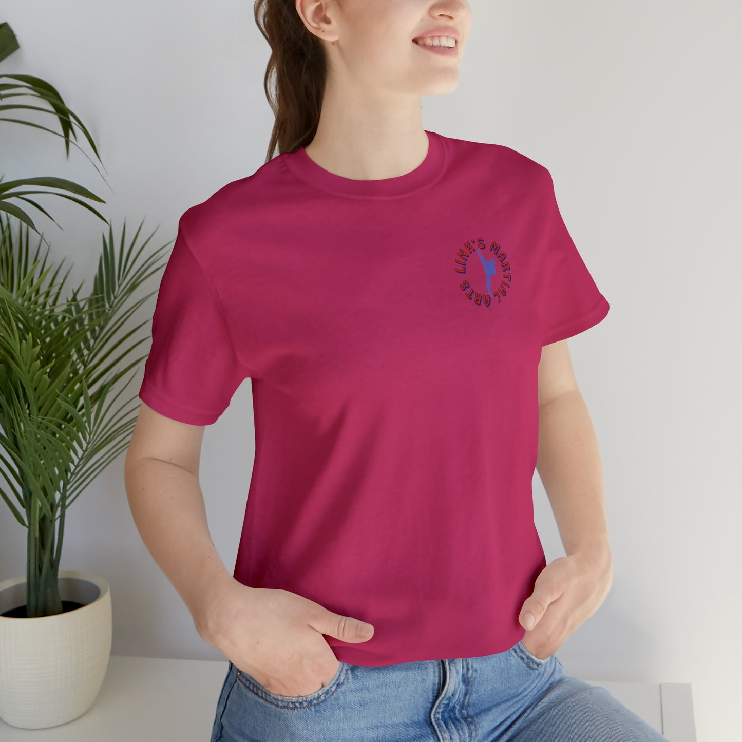 Link's Martial Arts Unisex Jersey Short Sleeve Logo Tee