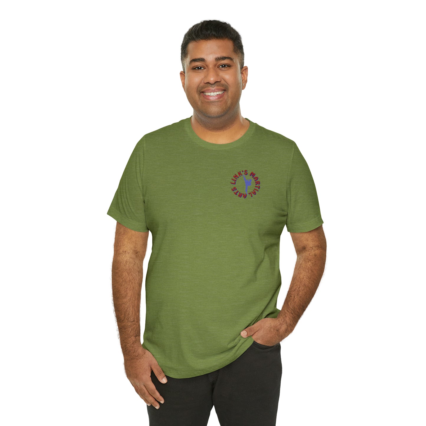Link's Martial Arts Unisex Jersey Short Sleeve Logo Tee
