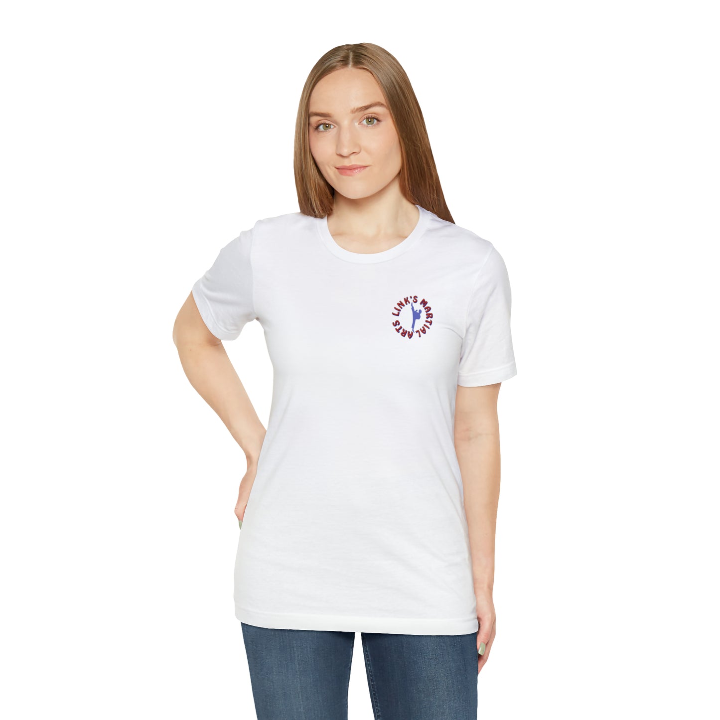 Link's Martial Arts Unisex Jersey Short Sleeve Logo Tee