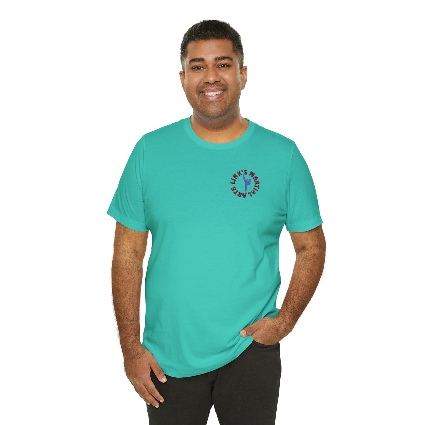 Link's Martial Arts Unisex Jersey Short Sleeve Logo Tee