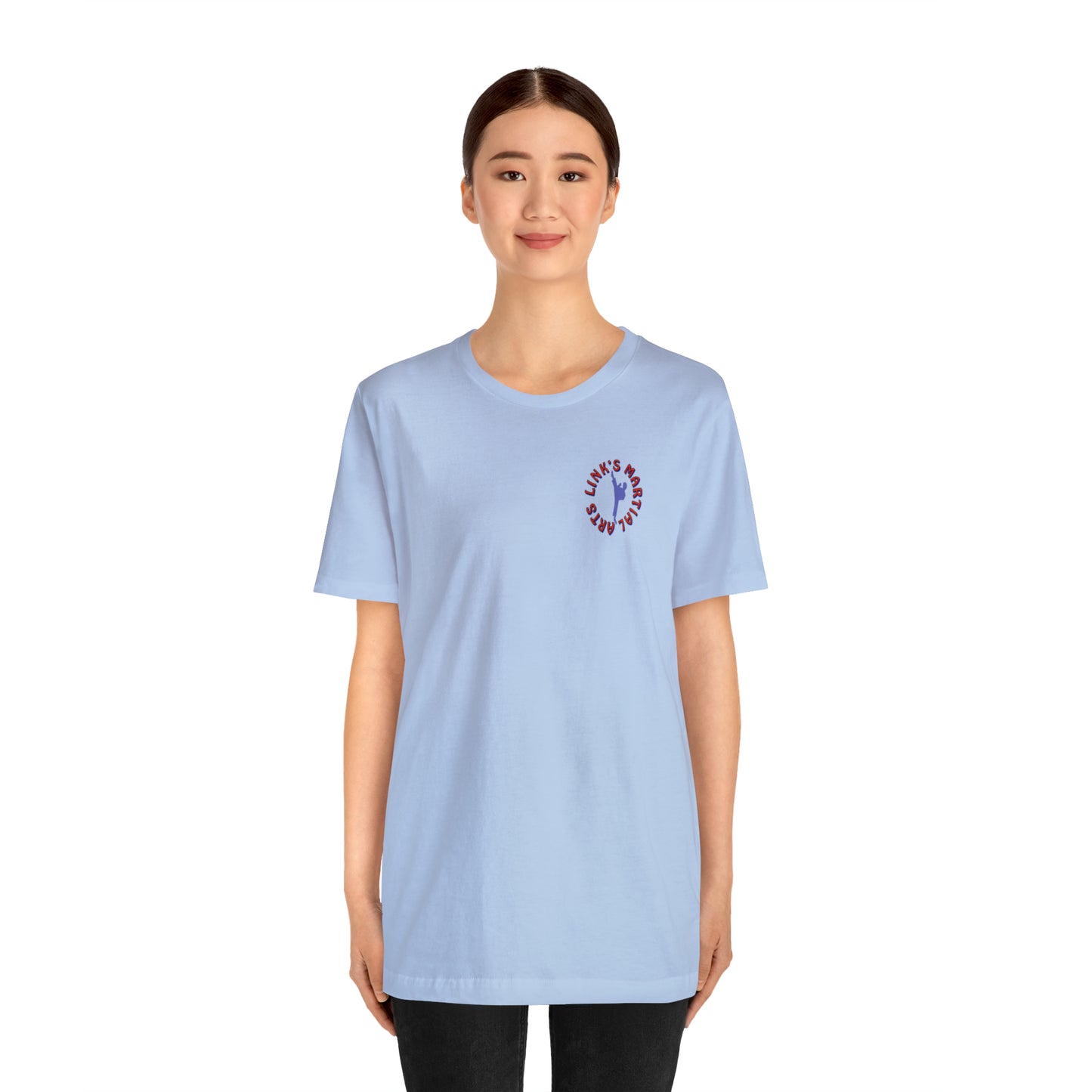 Link's Martial Arts Unisex Jersey Short Sleeve Logo Tee