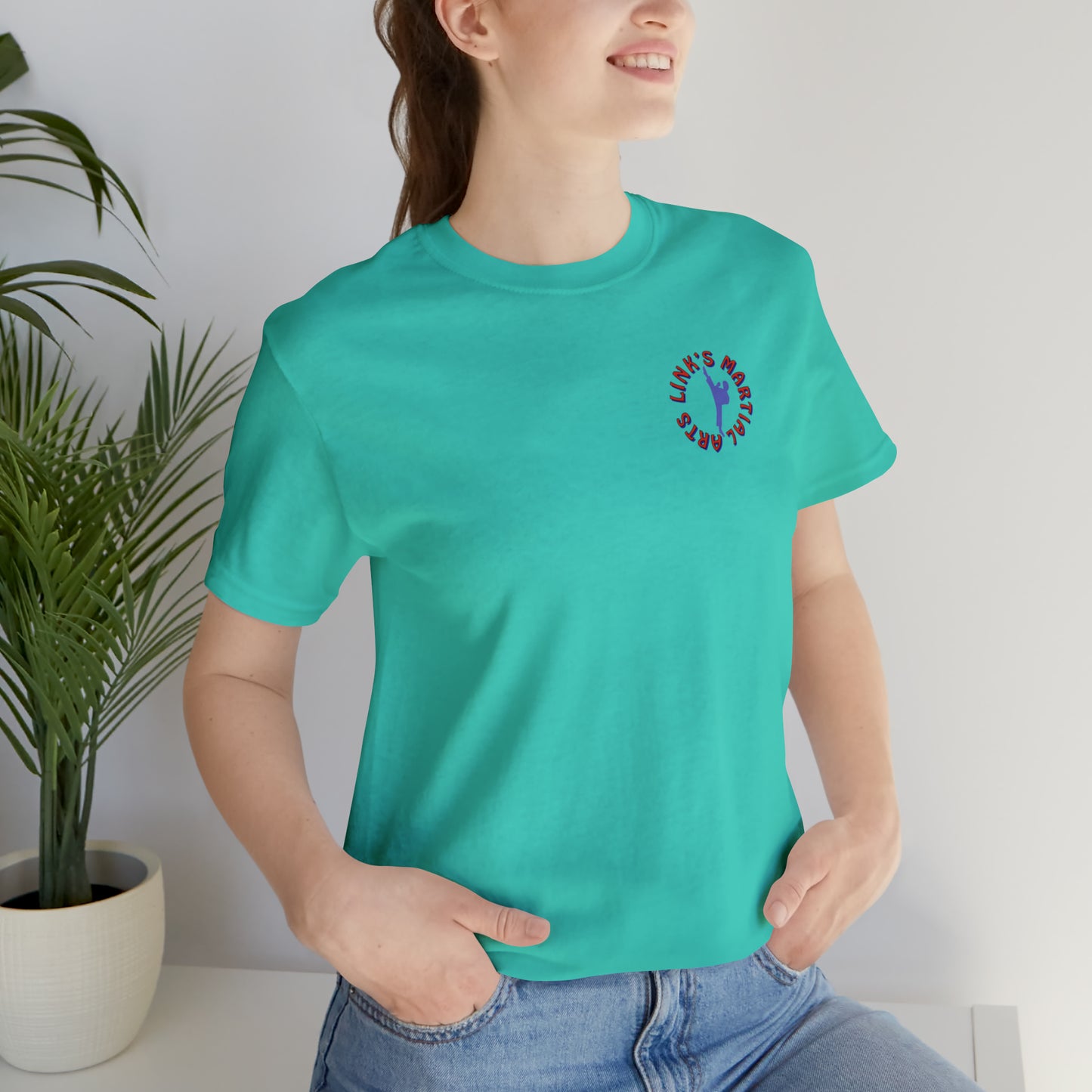 Link's Martial Arts Unisex Jersey Short Sleeve Logo Tee