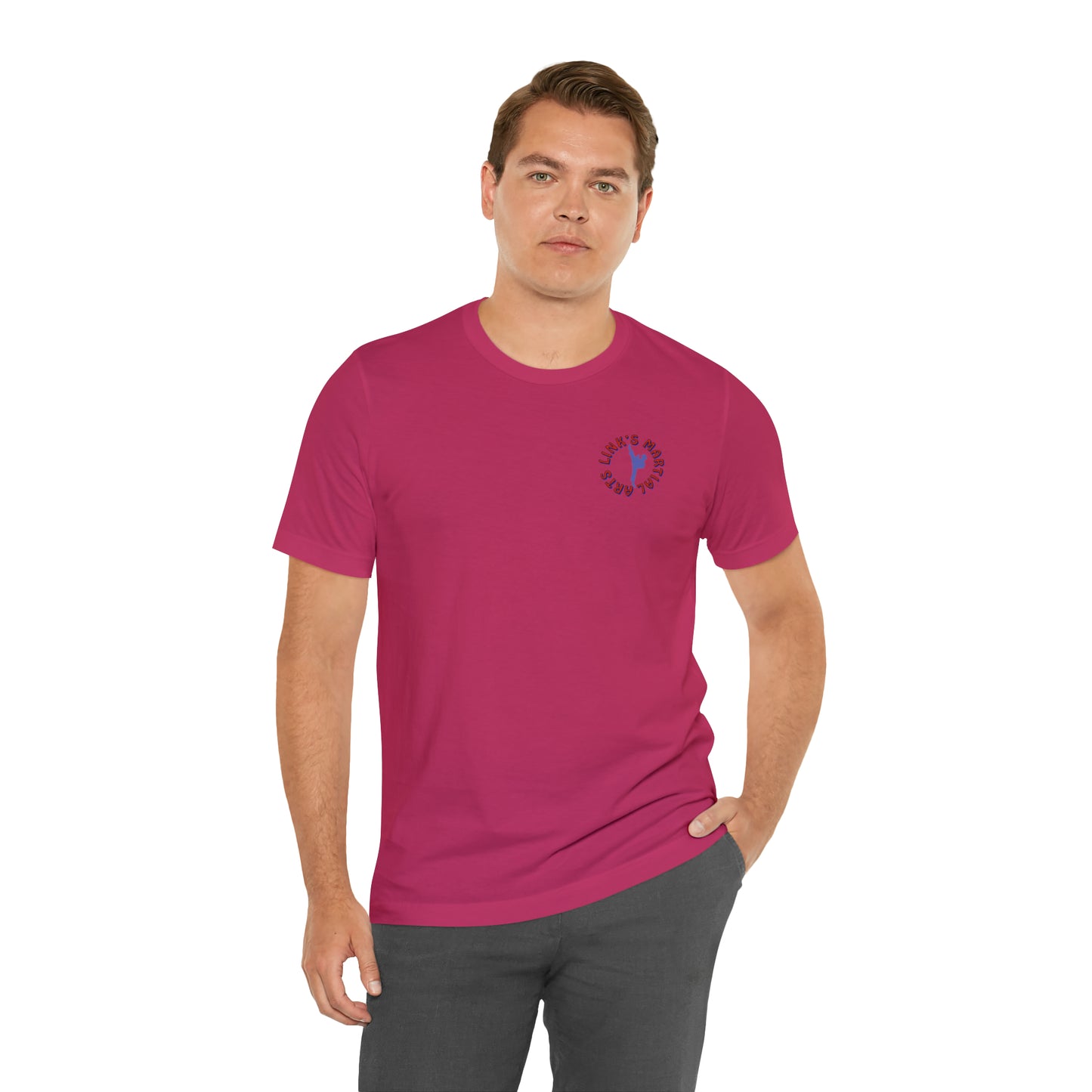 Link's Martial Arts Unisex Jersey Short Sleeve Logo Tee