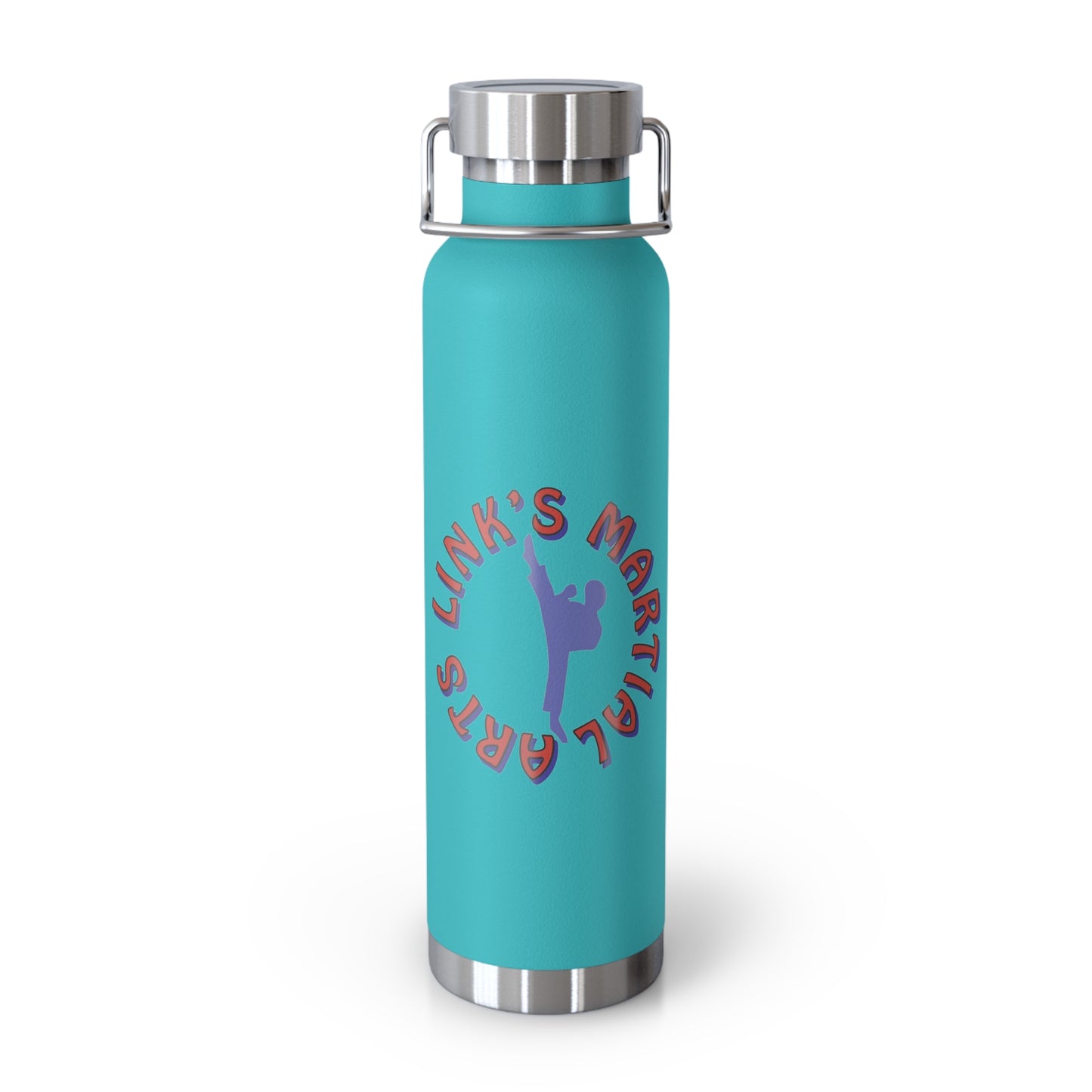 Link's Martial Arts Logo Copper Vacuum Insulated Bottle, 22oz