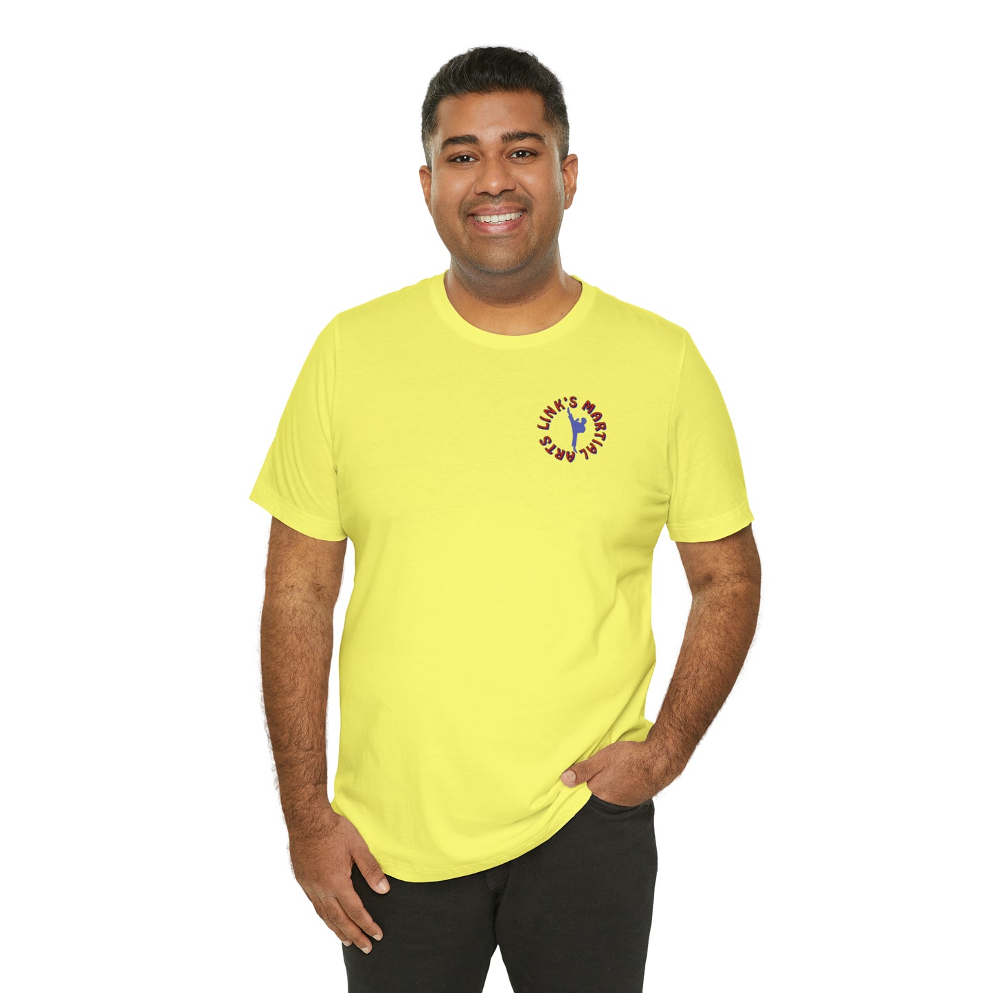 Link's Martial Arts Unisex Jersey Short Sleeve Logo Tee