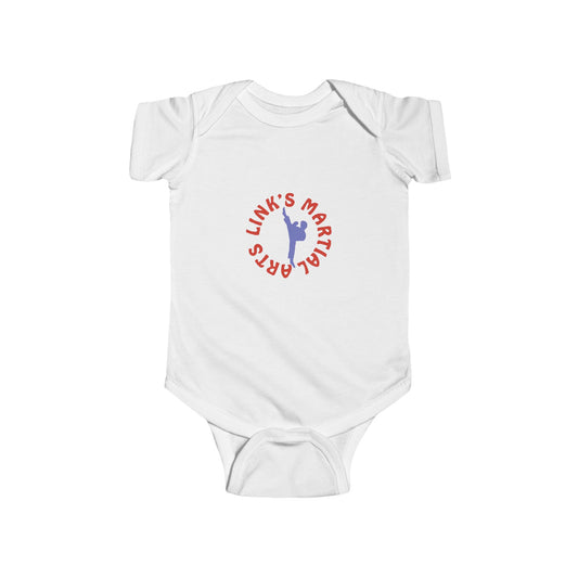 LMA Infant Bodysuit - "Link's Martial Arts" Baby Outfit - Perfect for New Parents & Baby Showers