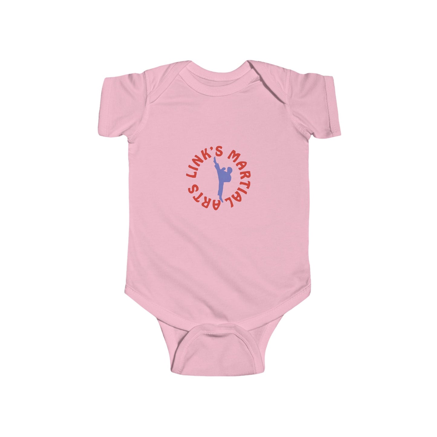 LMA Infant Bodysuit - "Link's Martial Arts" Baby Outfit - Perfect for New Parents & Baby Showers