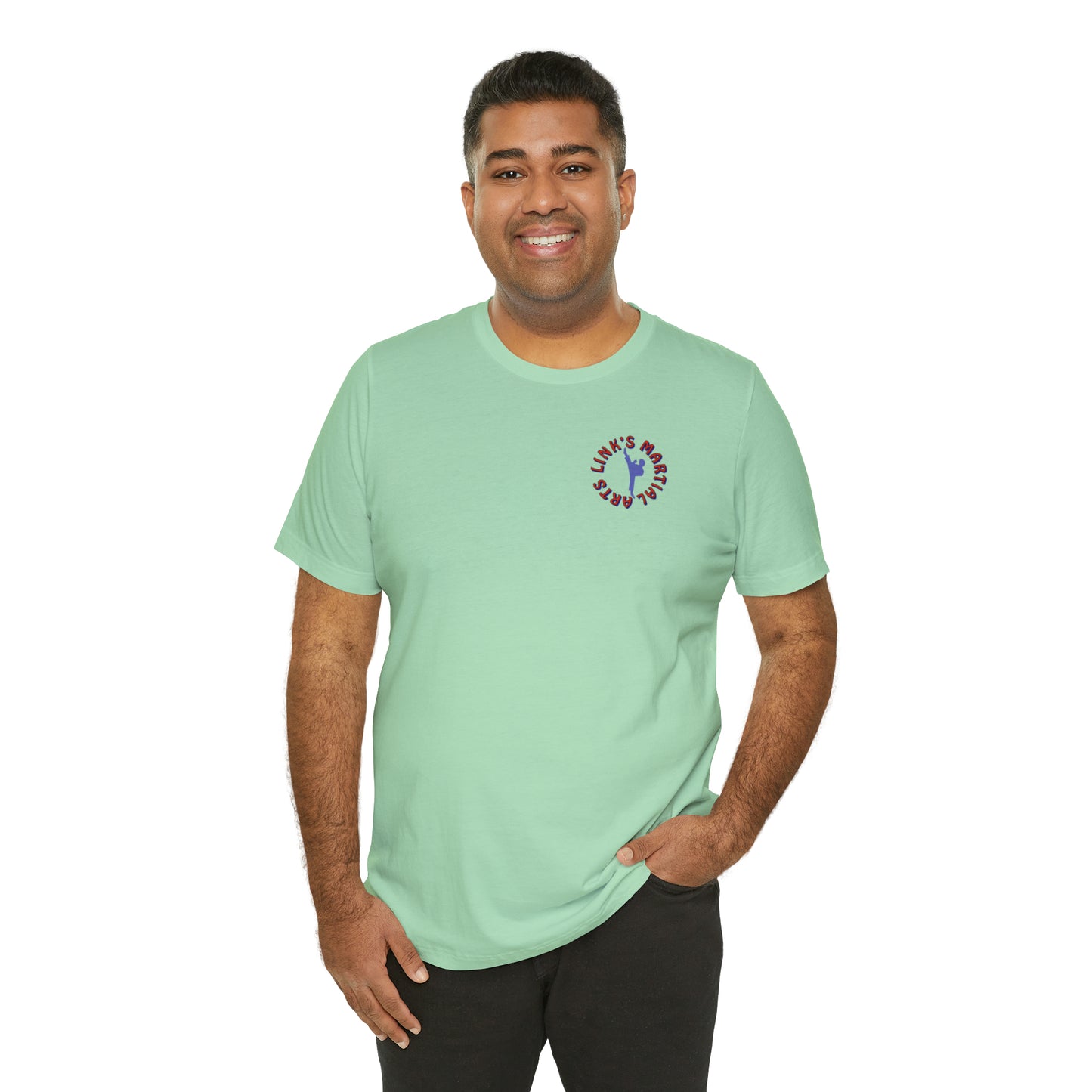 Link's Martial Arts Unisex Jersey Short Sleeve Logo Tee