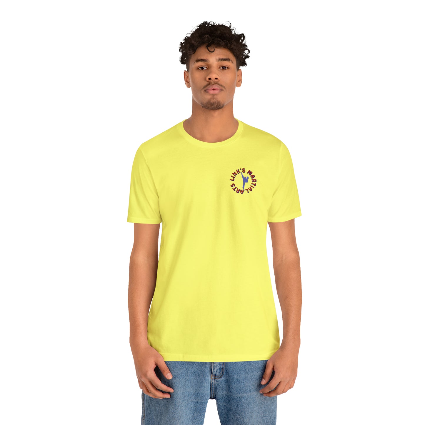 Link's Martial Arts Unisex Jersey Short Sleeve Logo Tee