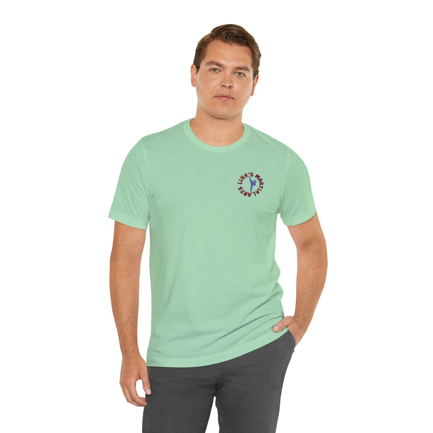 Link's Martial Arts Unisex Jersey Short Sleeve Logo Tee