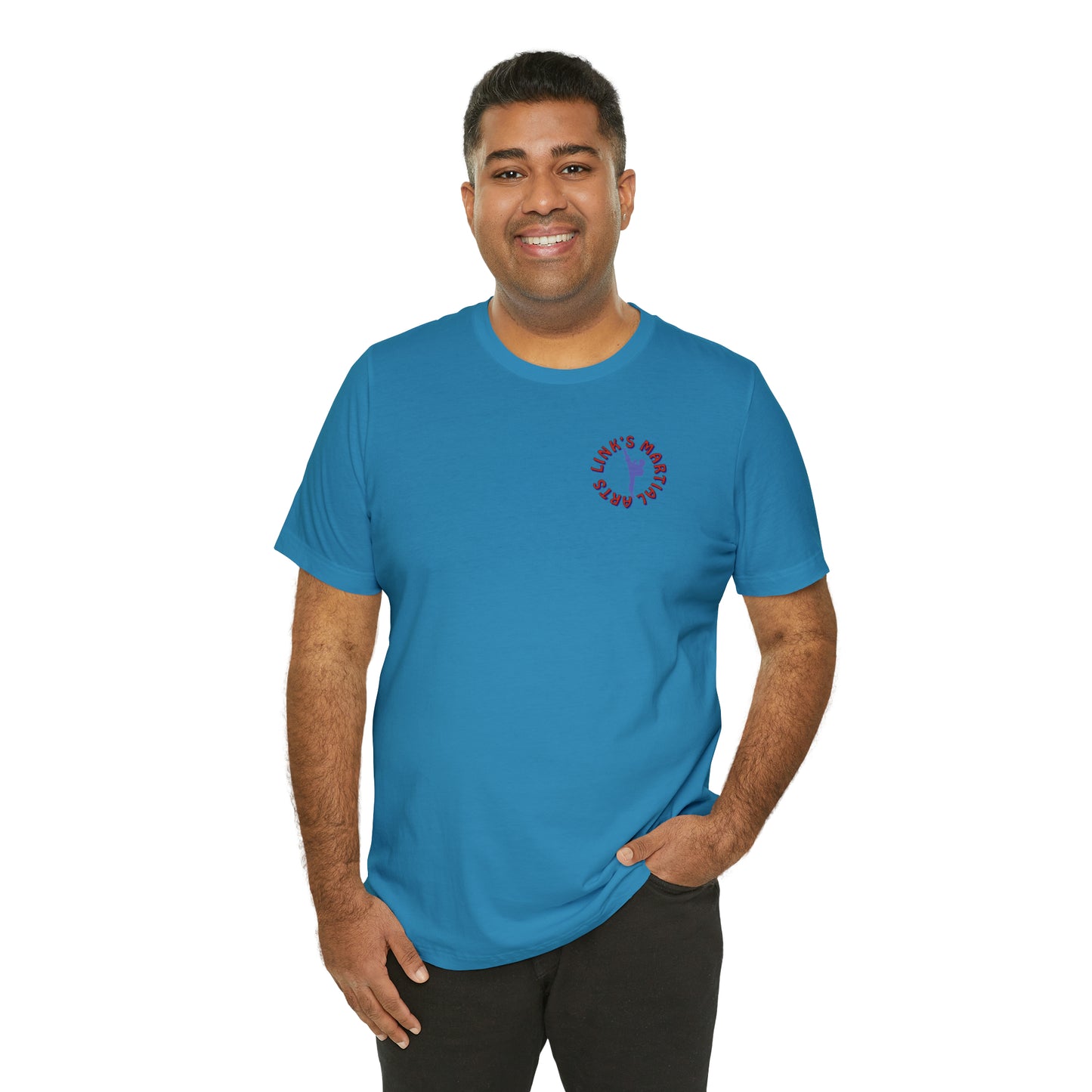 Link's Martial Arts Unisex Jersey Short Sleeve Logo Tee