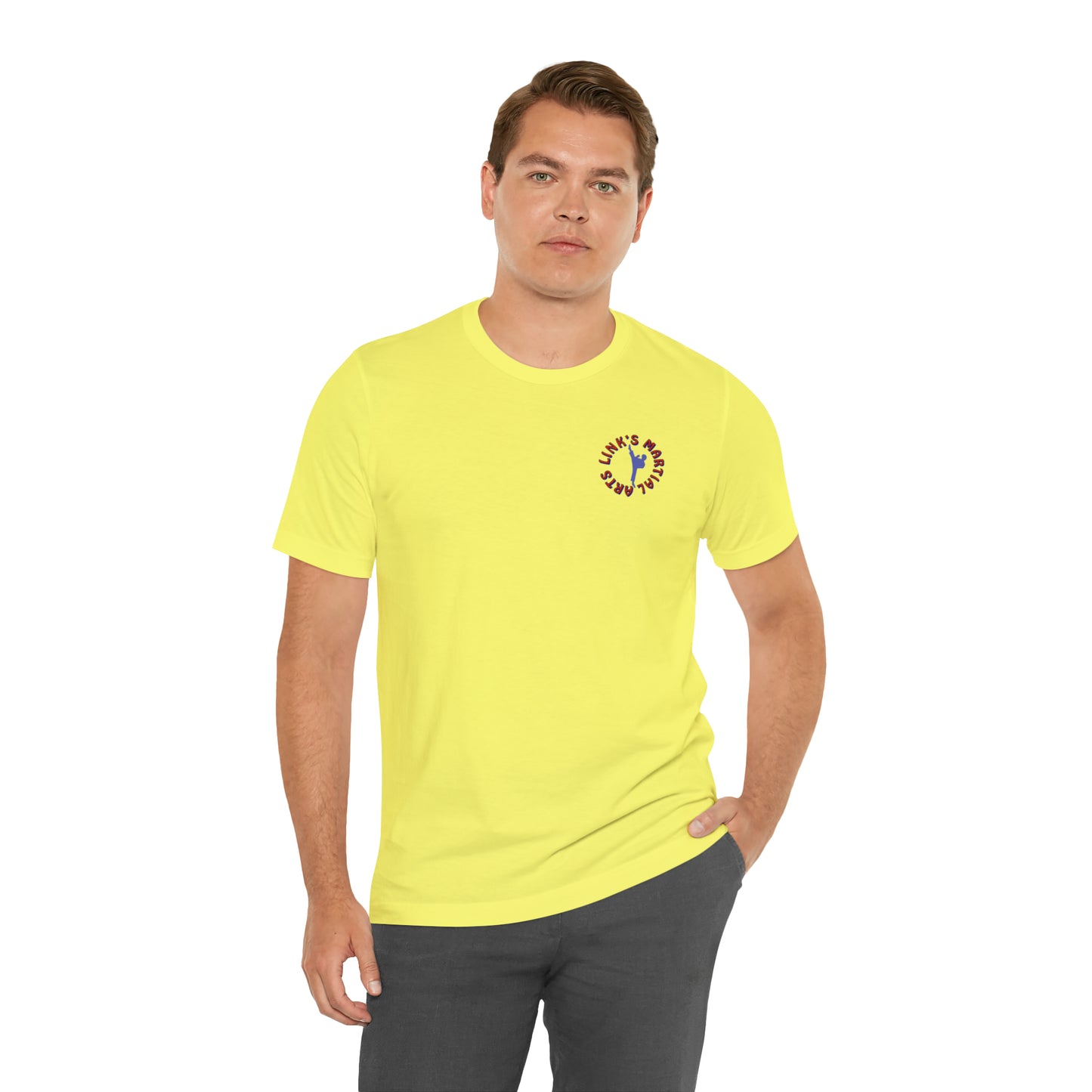 Link's Martial Arts Unisex Jersey Short Sleeve Logo Tee