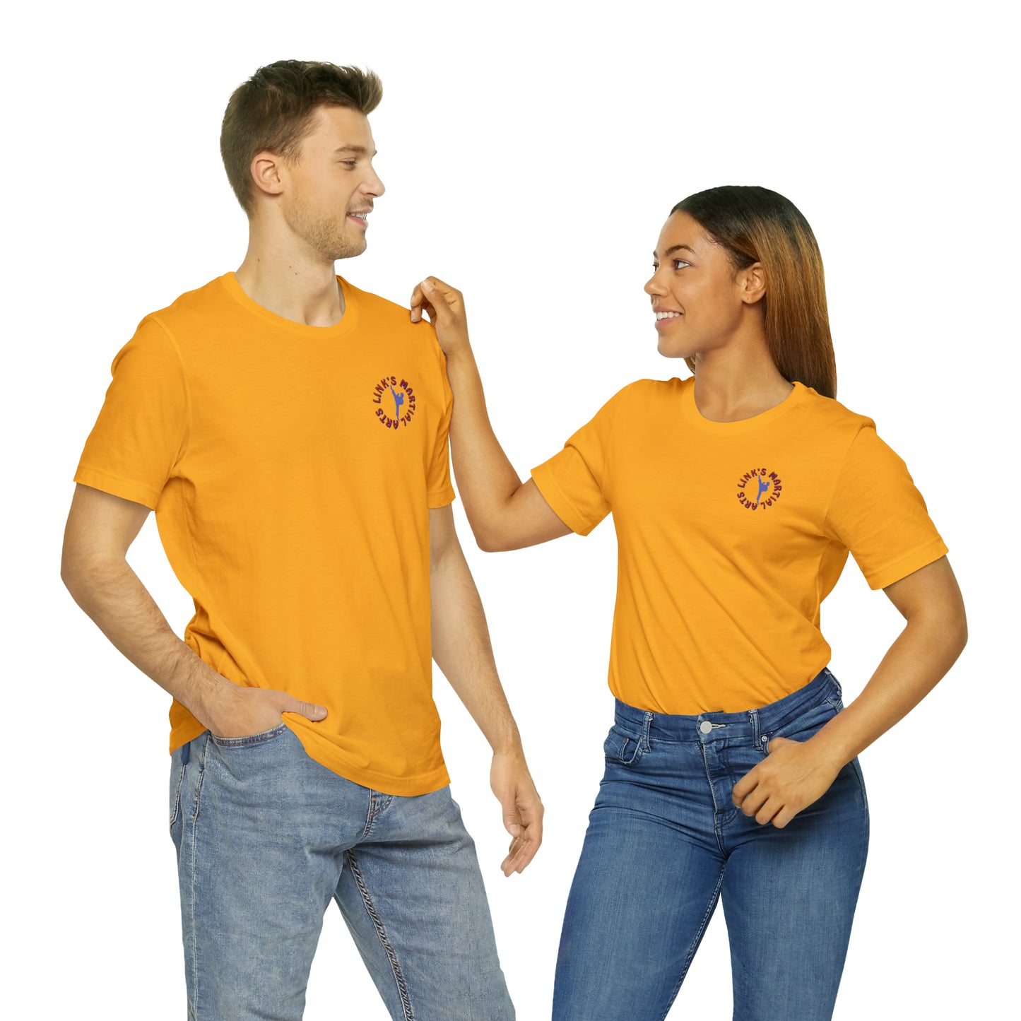 Link's Martial Arts Unisex Jersey Short Sleeve Logo Tee