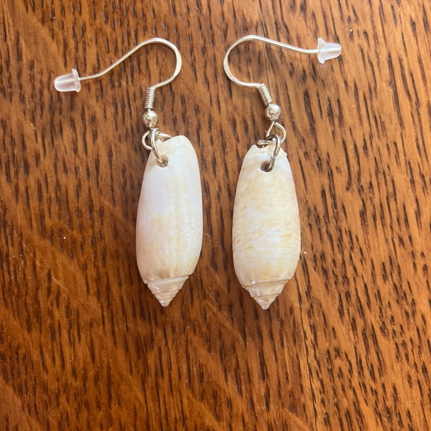 Olive Shell Artisan Made Earrings Handcrafted Sea Shell Dangle Earrings