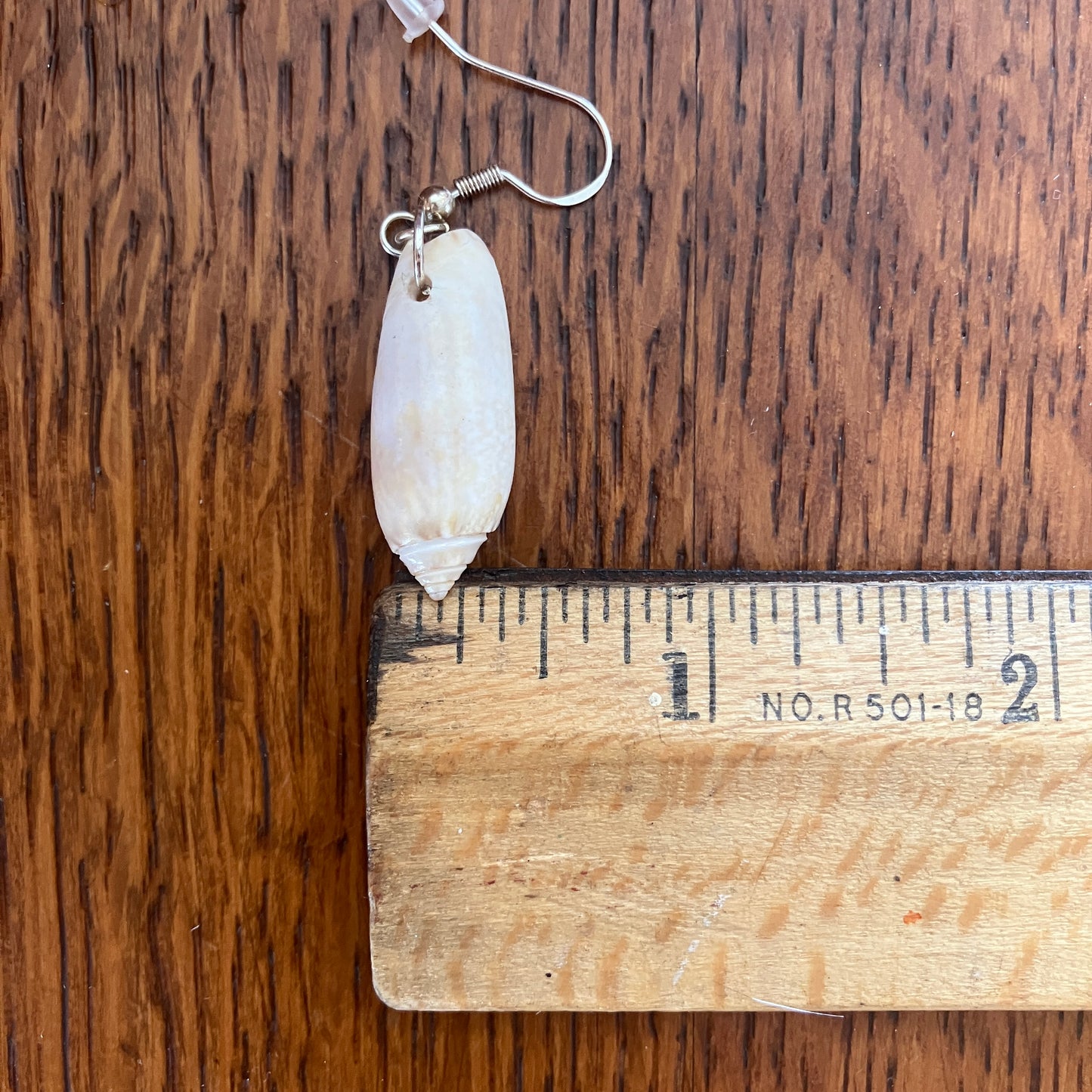 Olive Shell Artisan Made Earrings Handcrafted Sea Shell Dangle Earrings