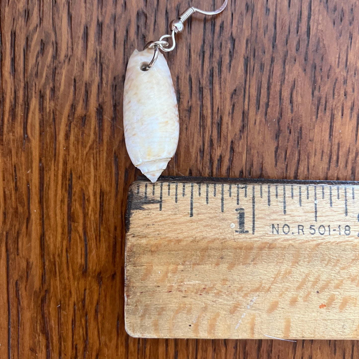 Olive Shell Artisan Made Earrings Handcrafted Sea Shell Dangle Earrings