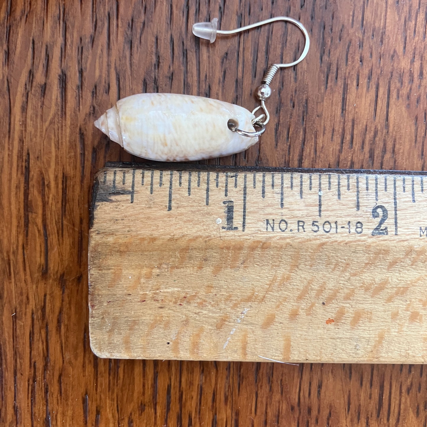 Olive Shell Artisan Made Earrings Handcrafted Sea Shell Dangle Earrings