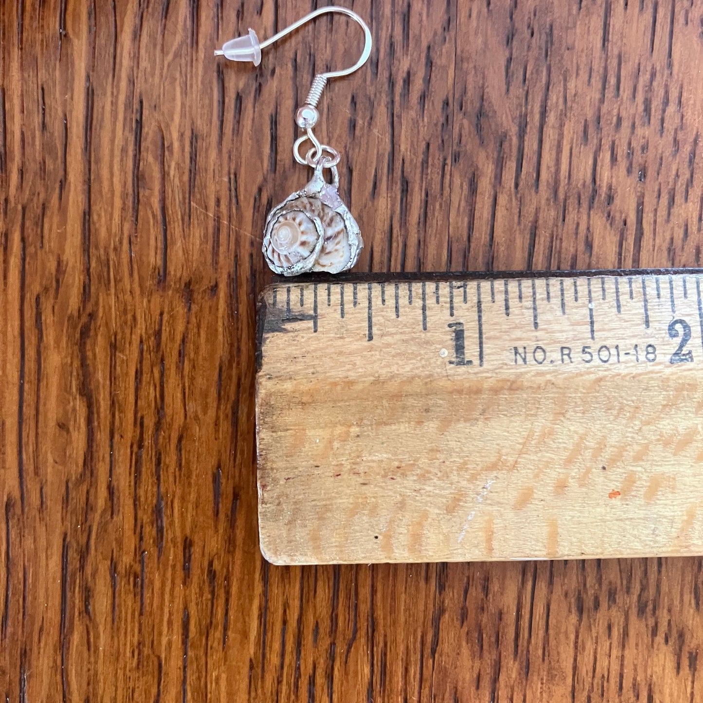Sea Witch Artisan Made Set Handcrafted Sea Shell Necklace And Dangle Earrings