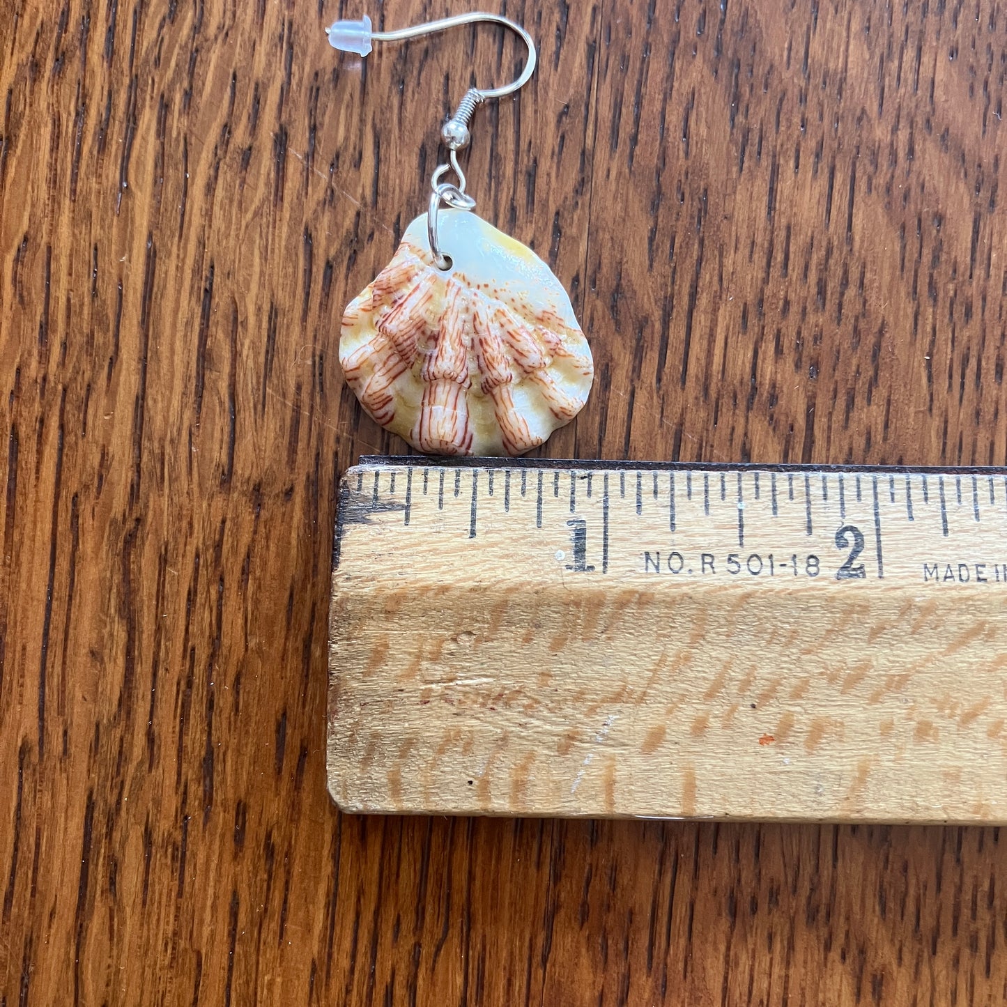 Kittens Paw Set Artisan Made Earrings And Pendant Handcrafted Sea Shell Mermaid Jewelry