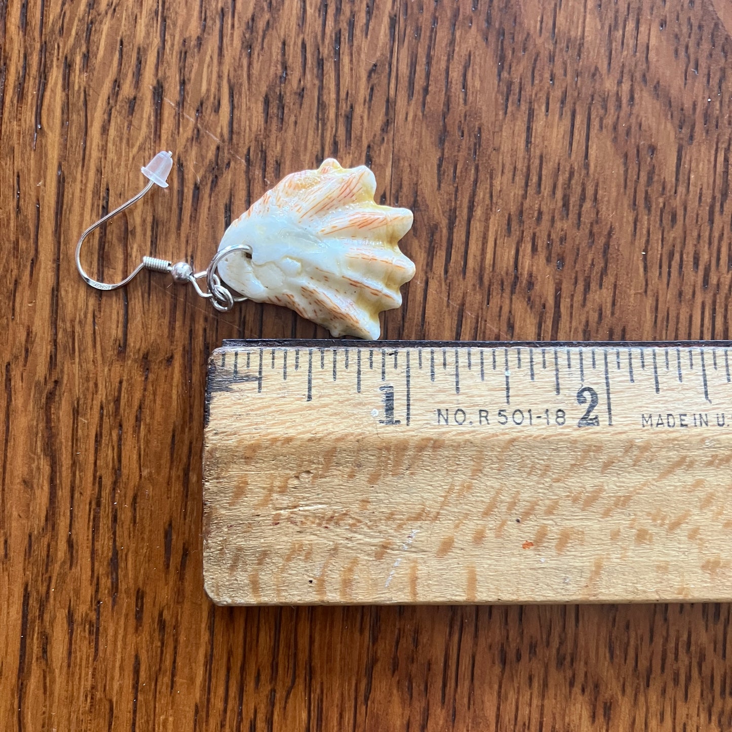 Kittens Paw Set Artisan Made Earrings And Pendant Handcrafted Sea Shell Mermaid Jewelry