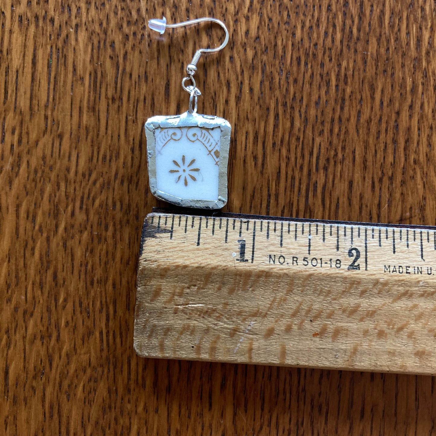 Artisan Made Dangle Earrings Unbranded Plate Handcrafted Earrings