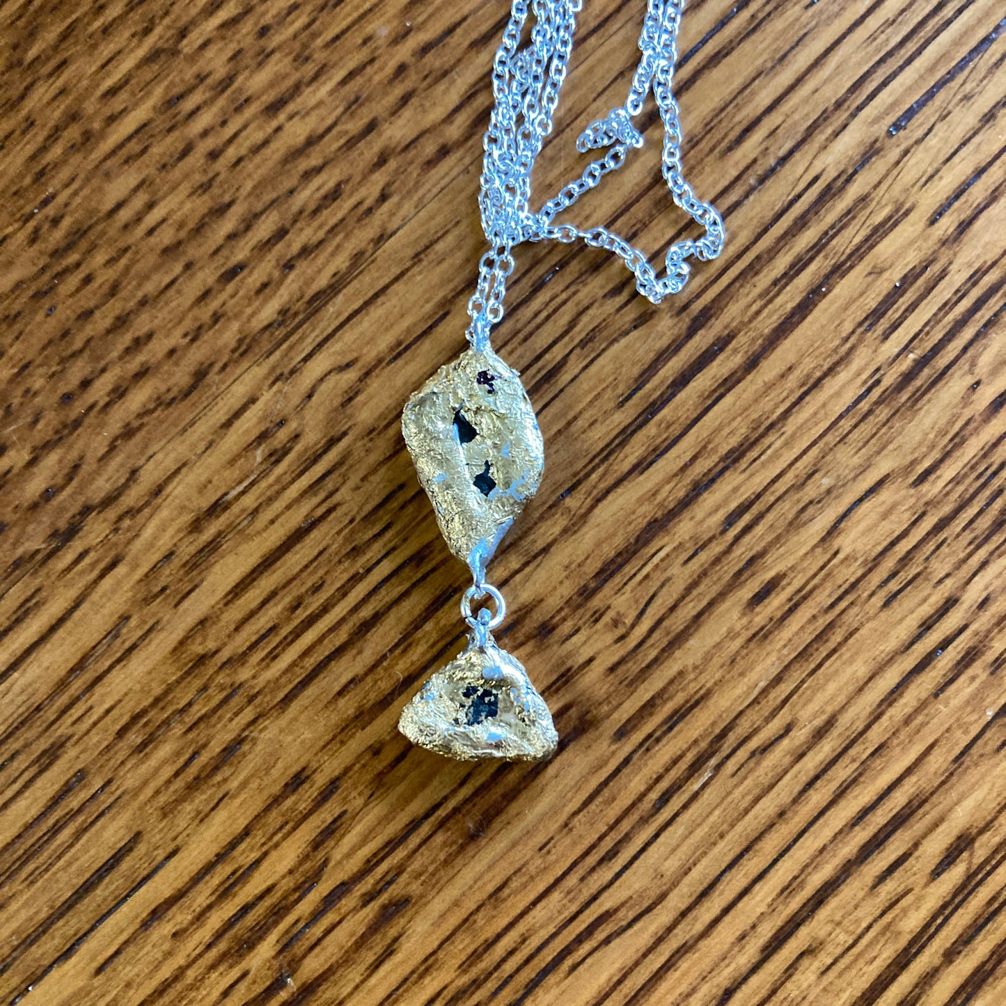 Erie Glass Artisan Made Pendant Green Glass Handcrafted Jewelry