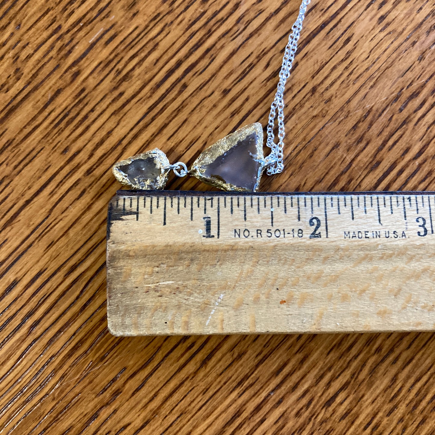 Erie Glass Artisan Made Pendant Frosted Glass Handcrafted Jewelry