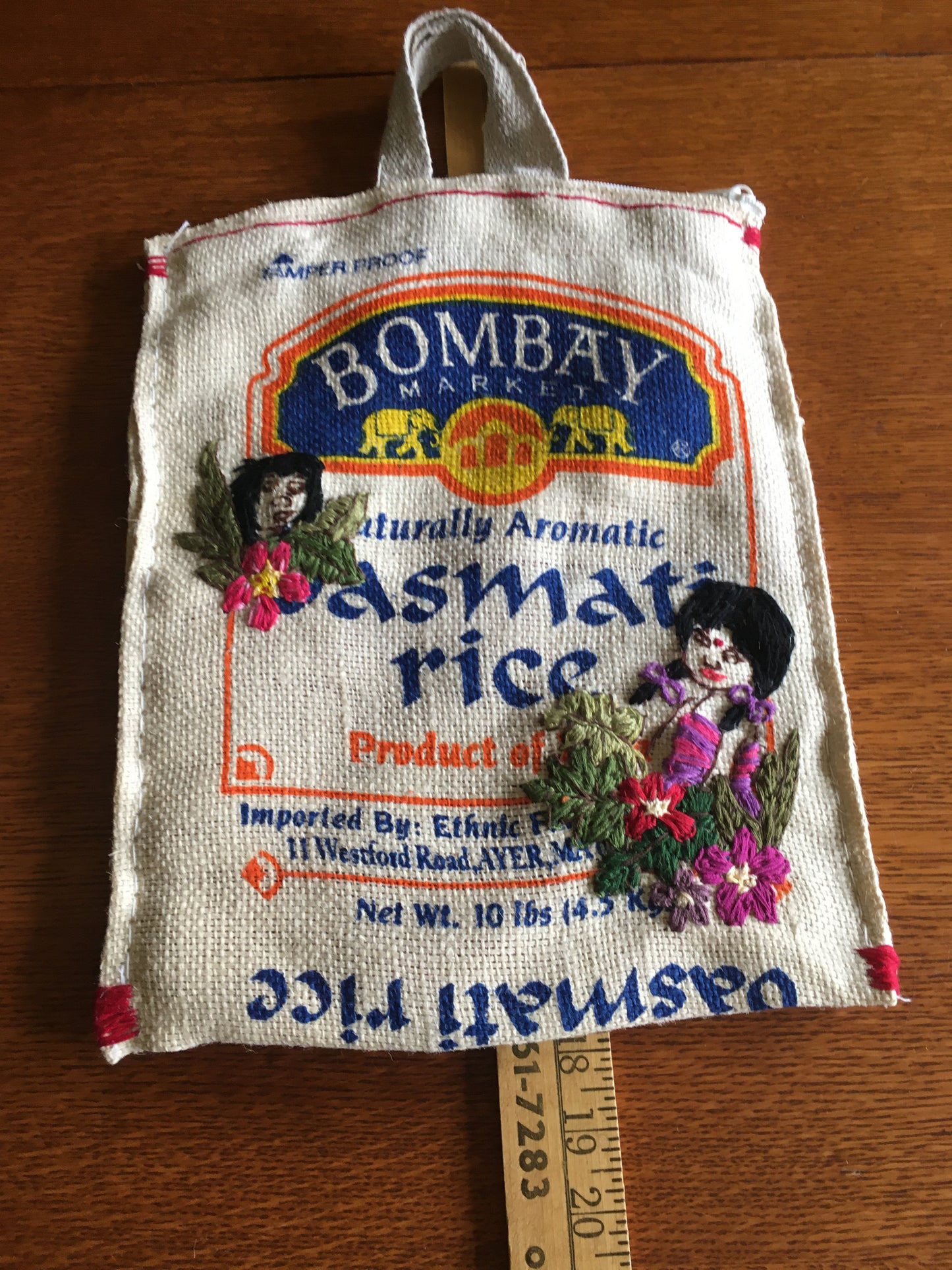 Oodelally Shop Hand Embroidered Rice Bag Purse