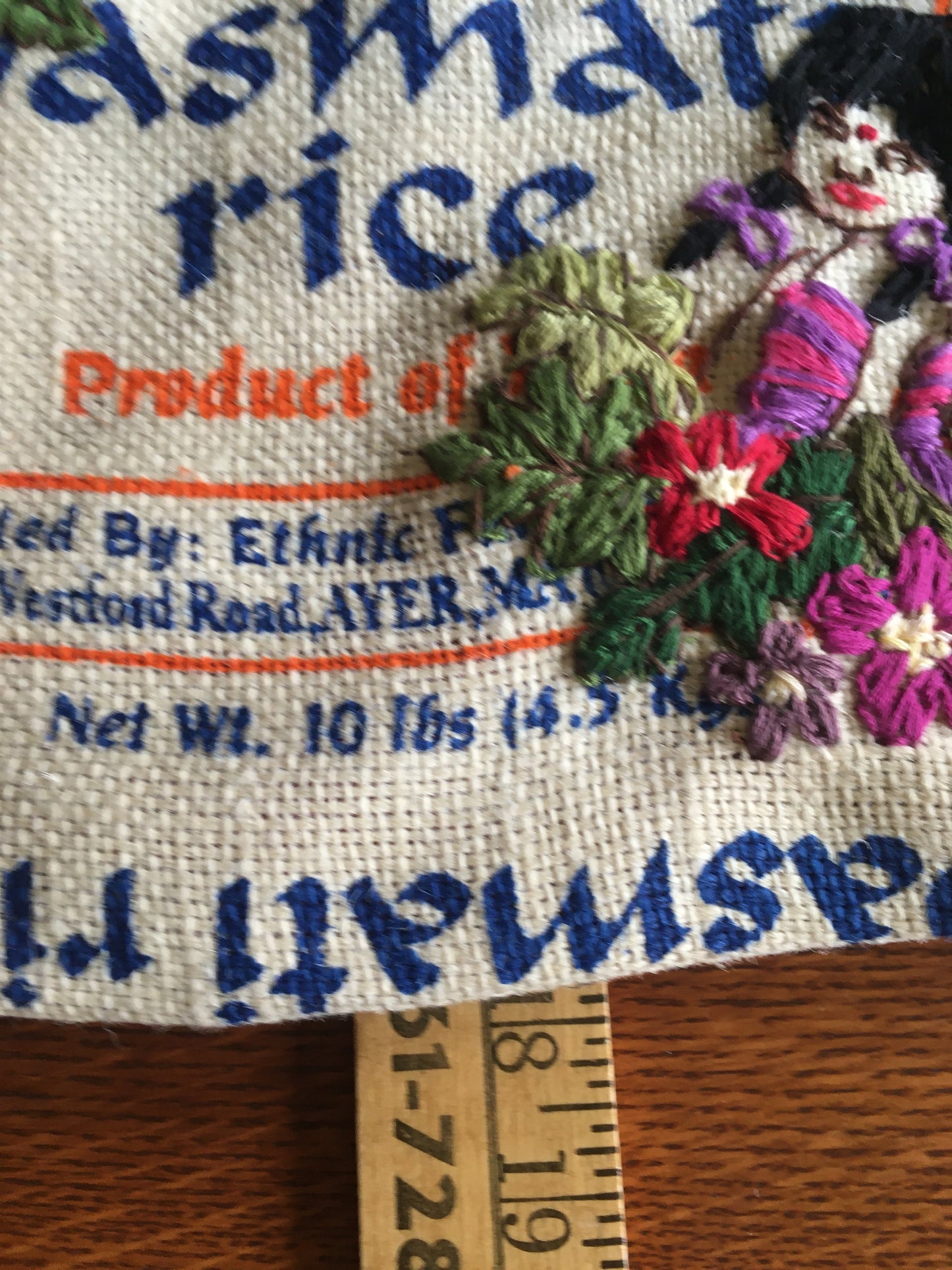 Oodelally Shop Hand Embroidered Rice Bag Purse
