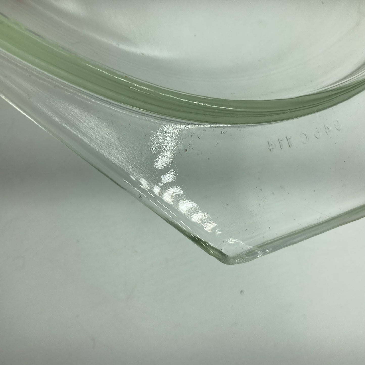 Pyrex Divided Casserole Barbed Wire Promotional Pattern Vintage Kitchen