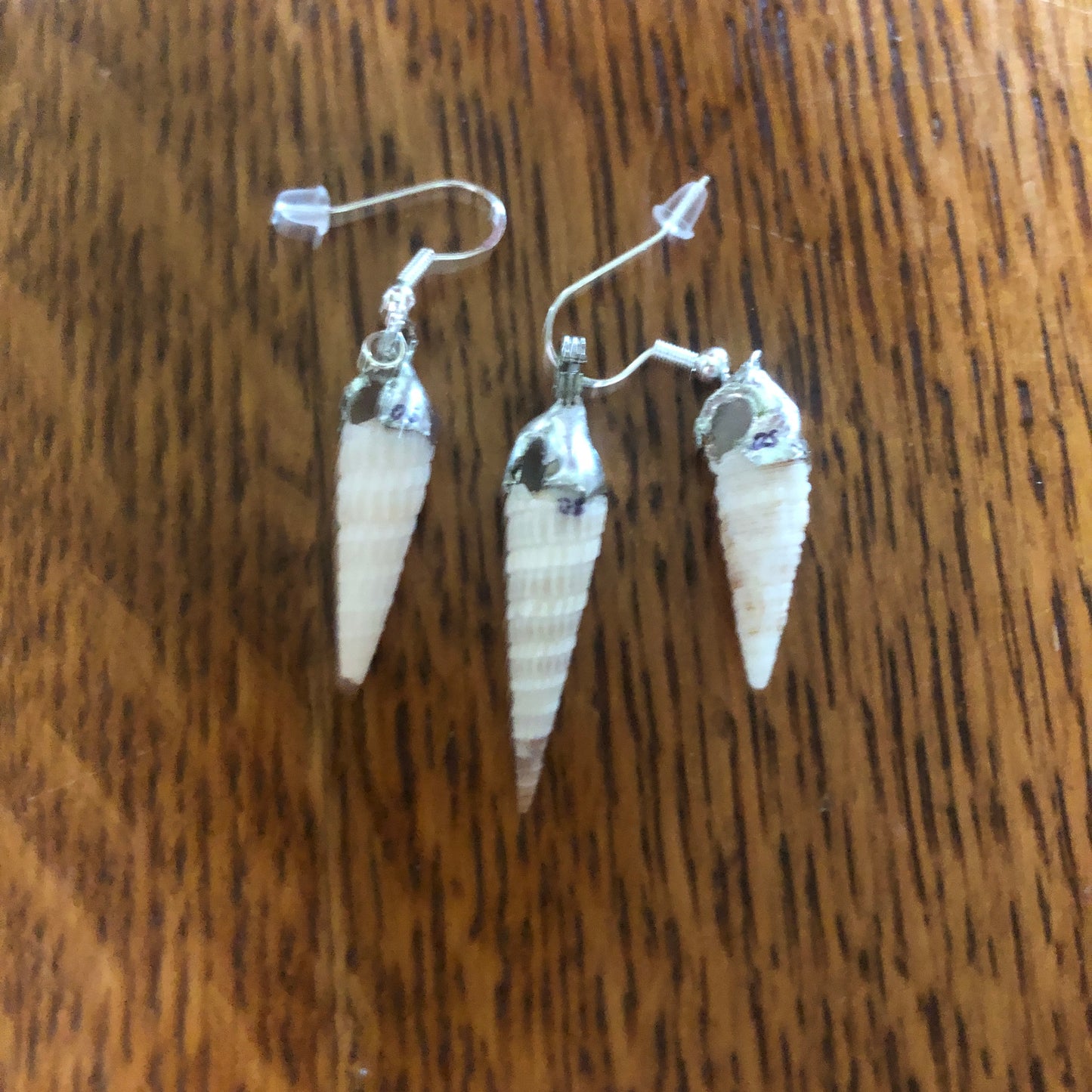 Cerith Artisan Made Sea Shell Pendent And Dangle Earring Set Handcrafted Jewelry