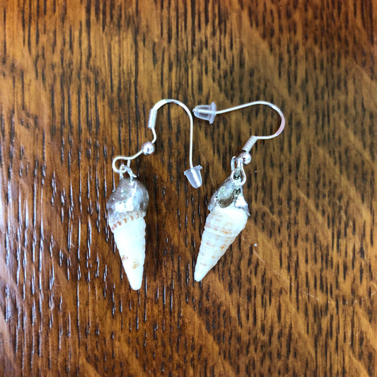 Cerith Shell Artisan Made Earrings Handcrafted Sea Shell Dangle Earrings