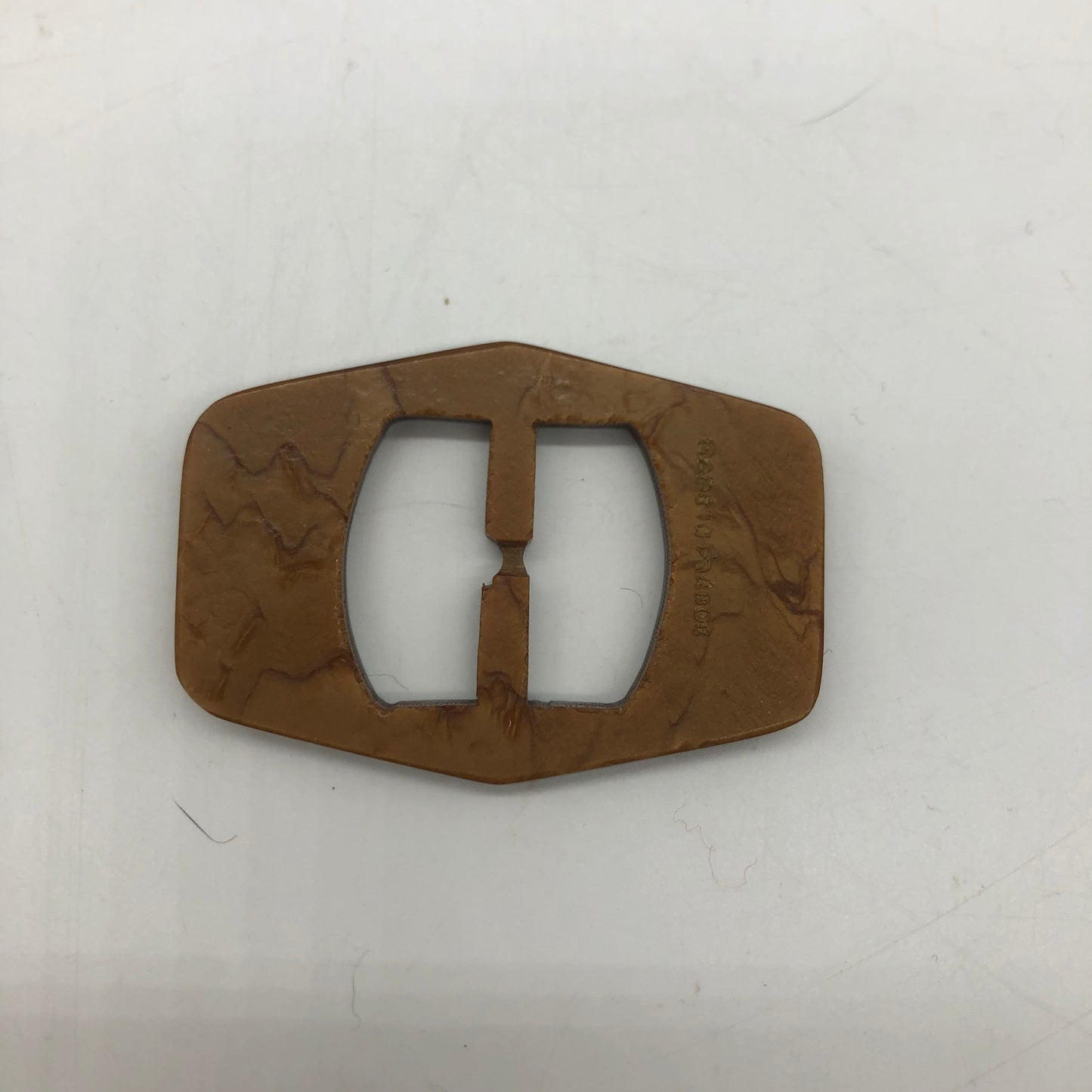 Two Tone Brown Made In France Buckle