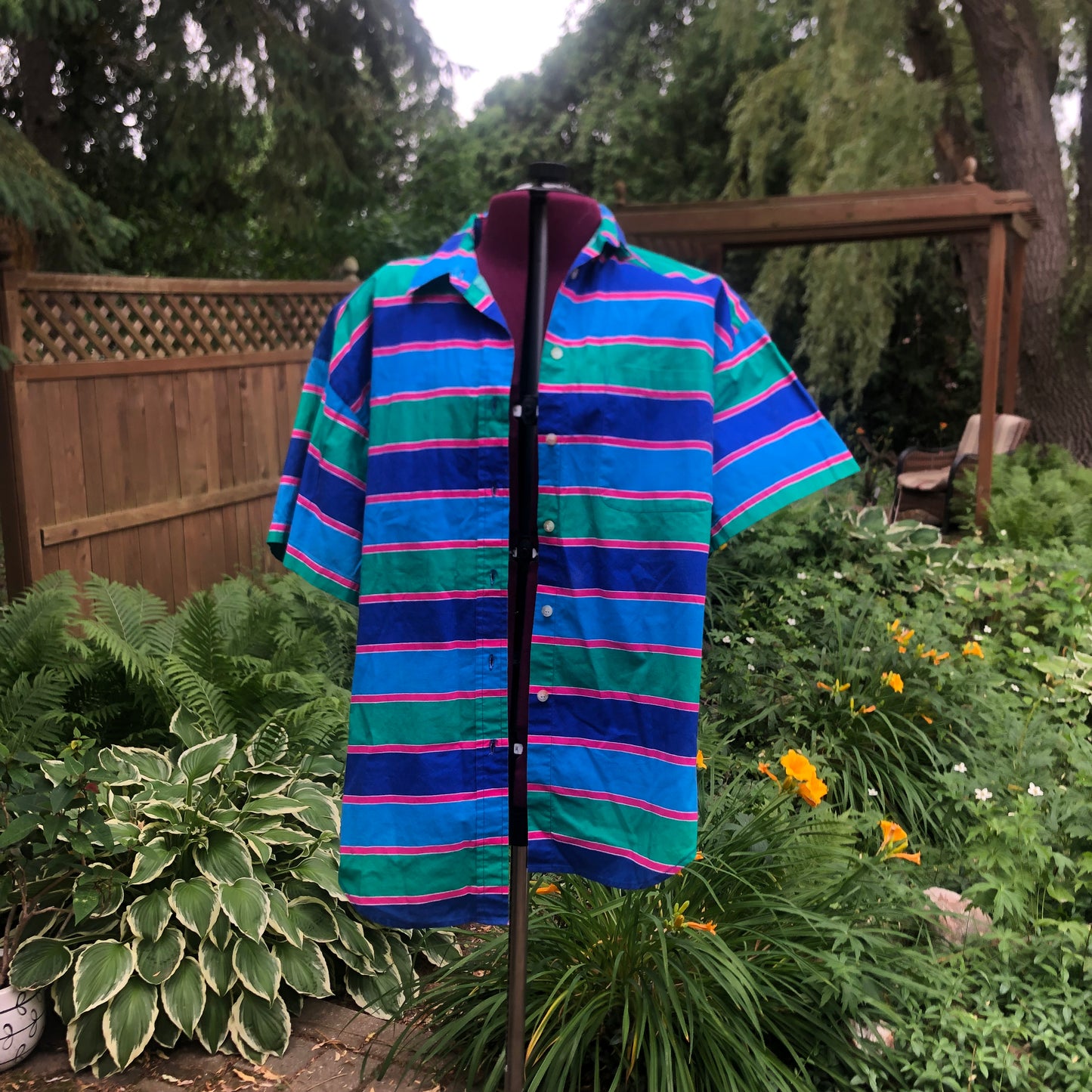 Best American Clothing Co. Striped Button Up Shirt