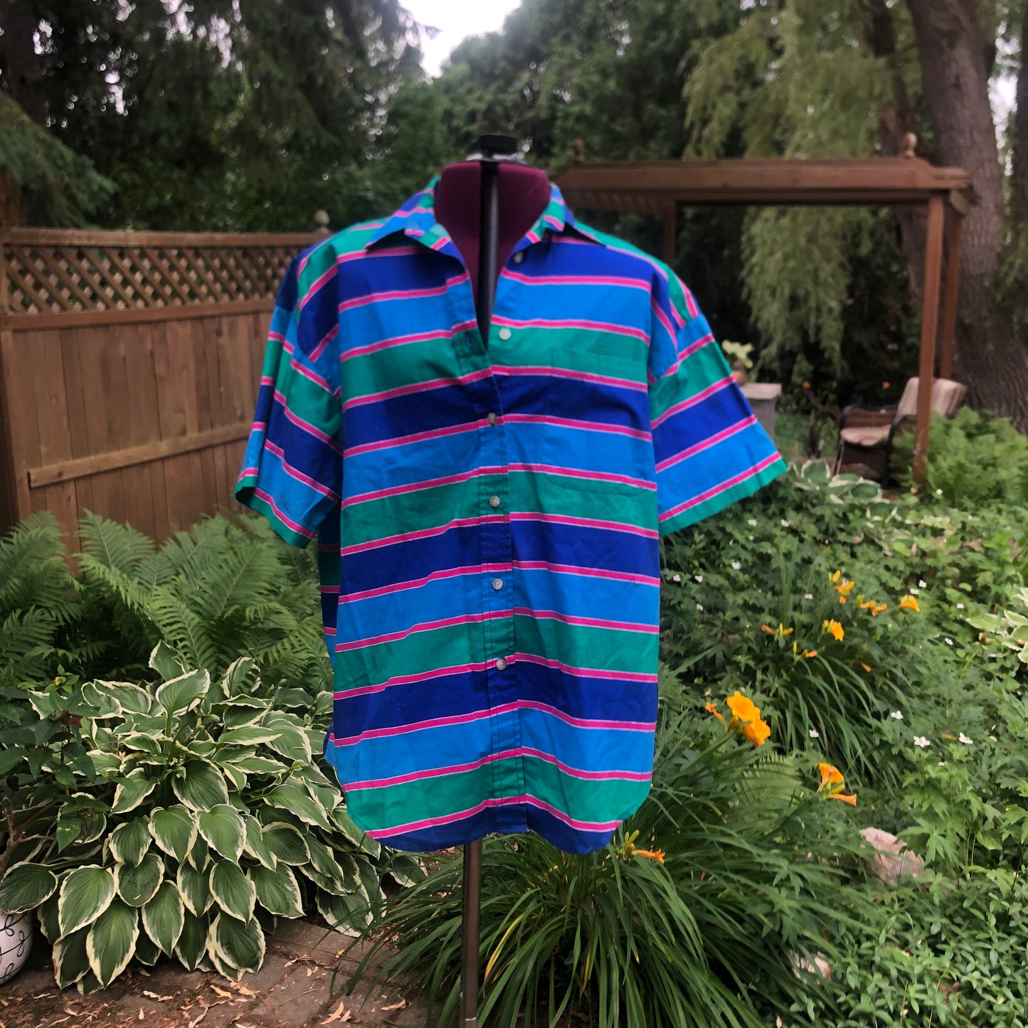 Best American Clothing Co. Striped Button Up Shirt