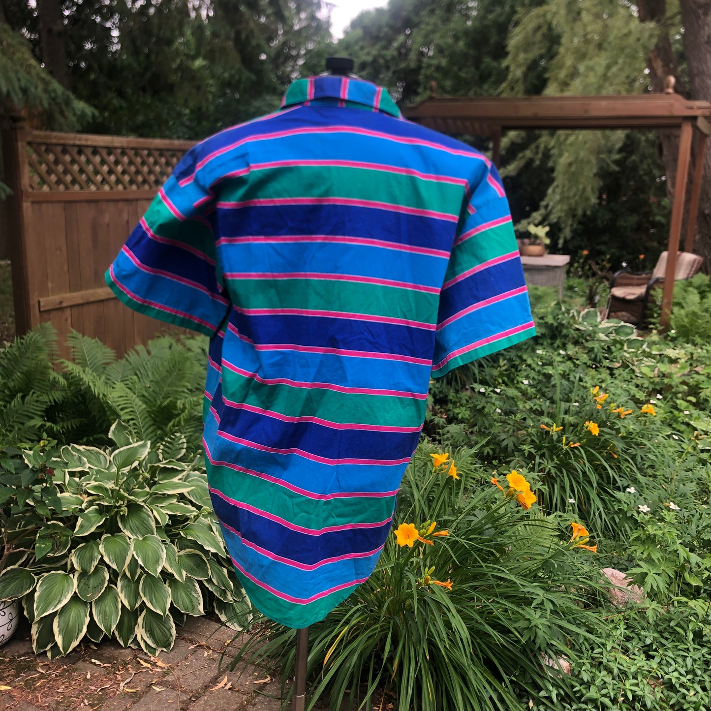 Best American Clothing Co. Striped Button Up Shirt
