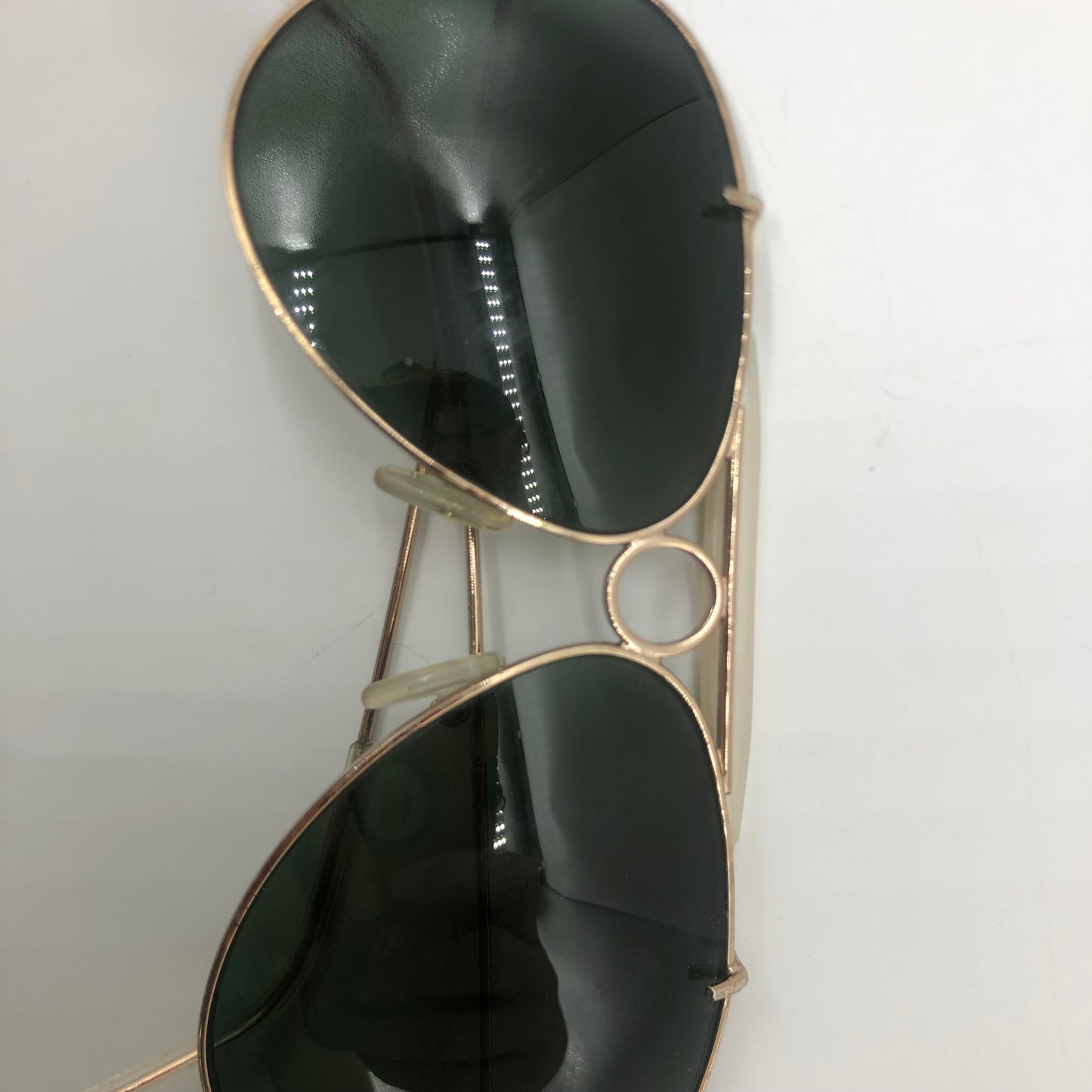Crewcuts Sunglasses Italian Aviator Child Size Protective Dark Lenses Nose Protectors