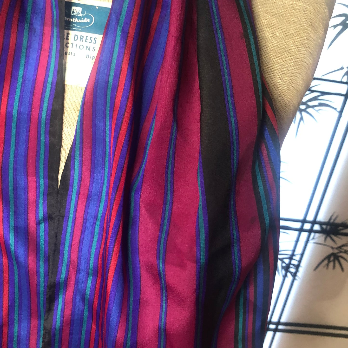 Stripy Liz Claiborne Long Scarf