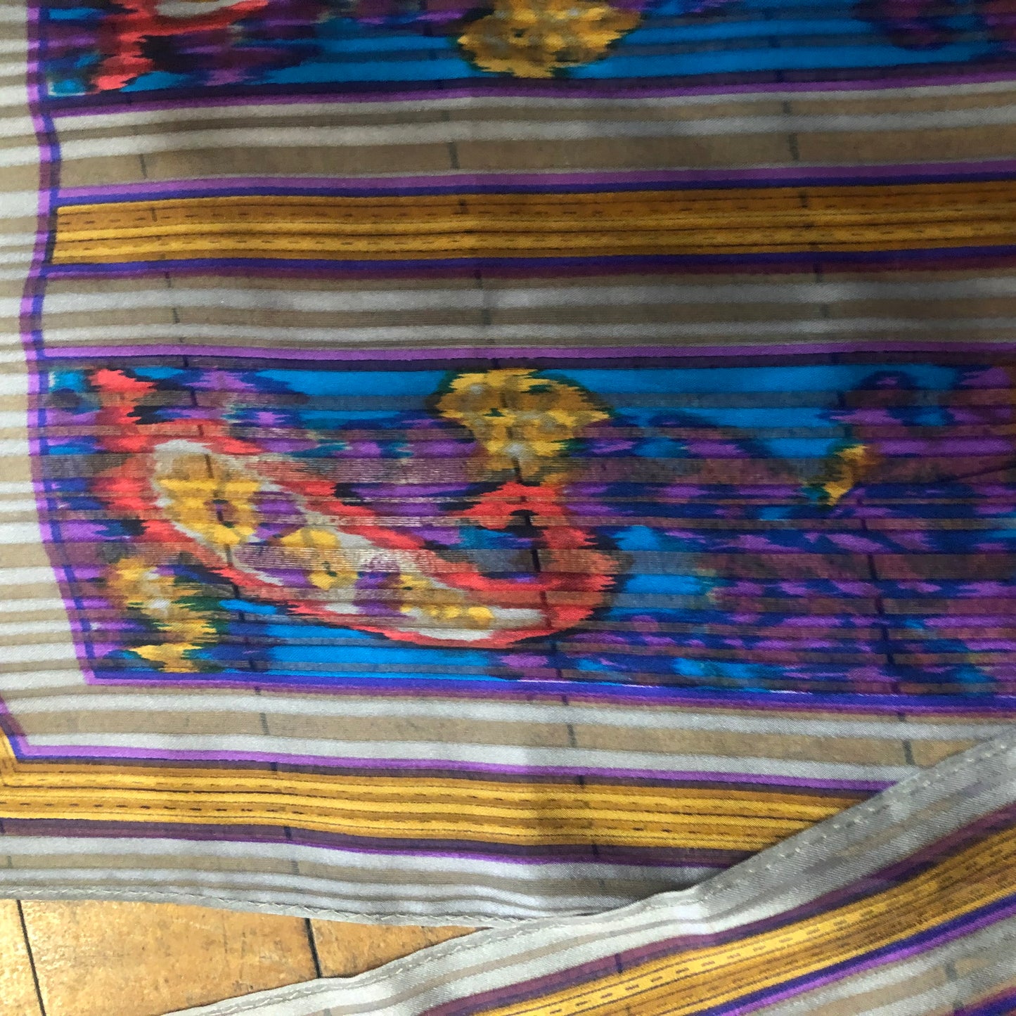 Elaine Gold Brand Floral Long Scarf