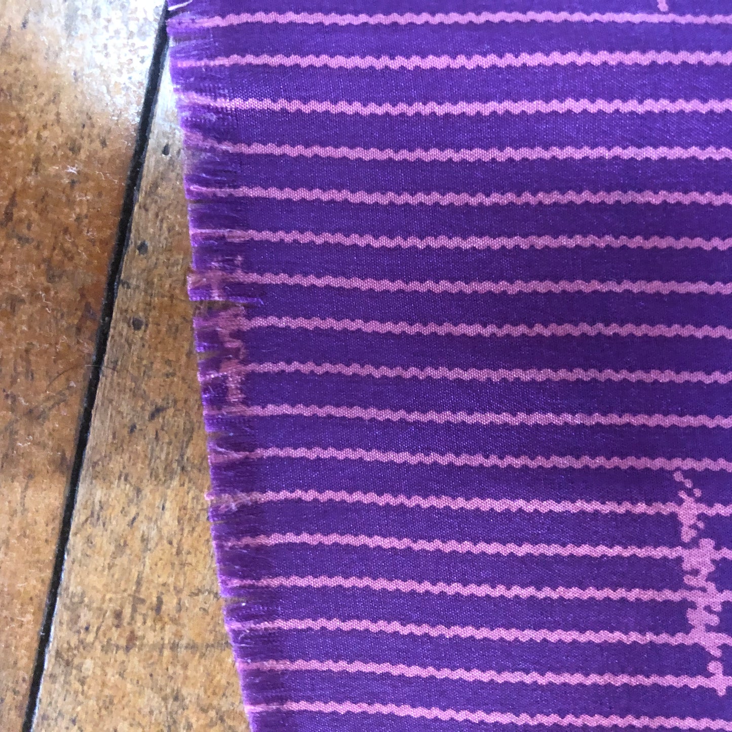Calvin Klein Brand Purple Long Scarf