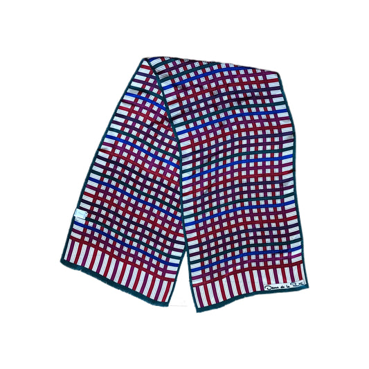 Oscar De La Renta Brand Long Scarf