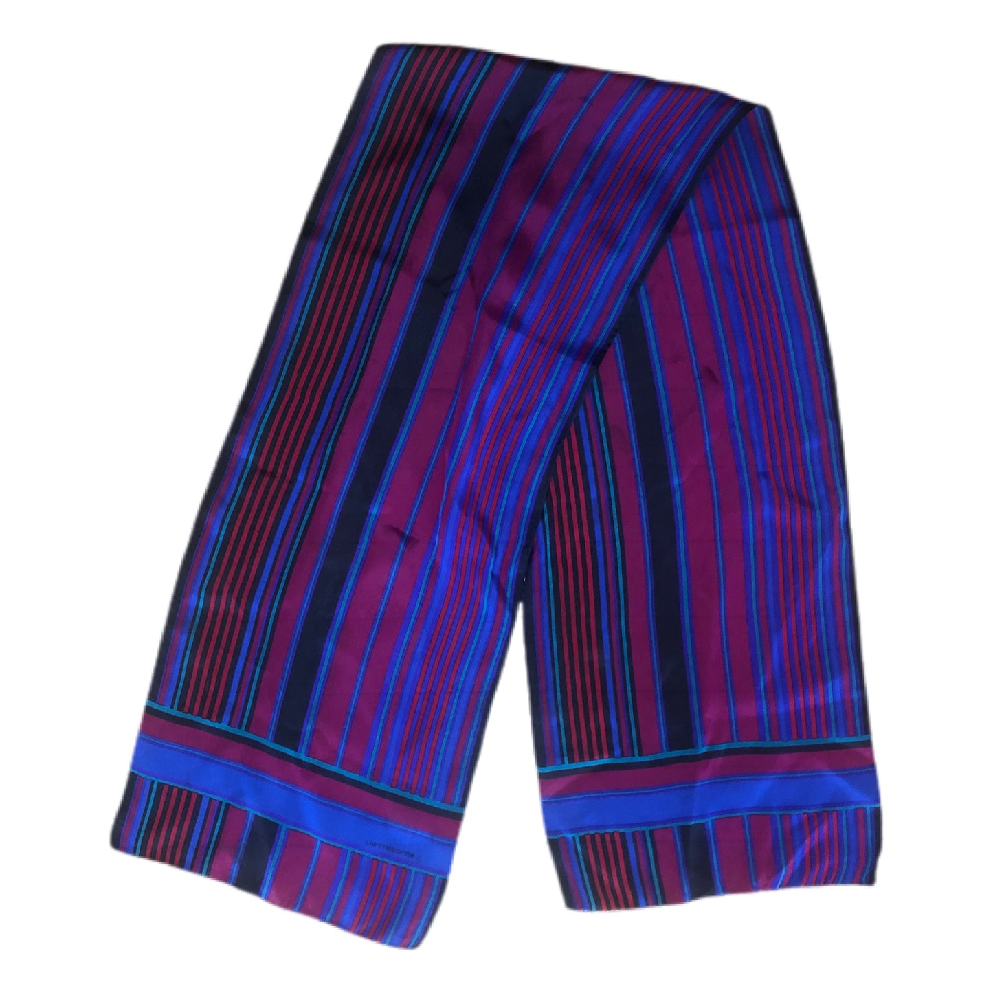 Stripy Liz Claiborne Long Scarf