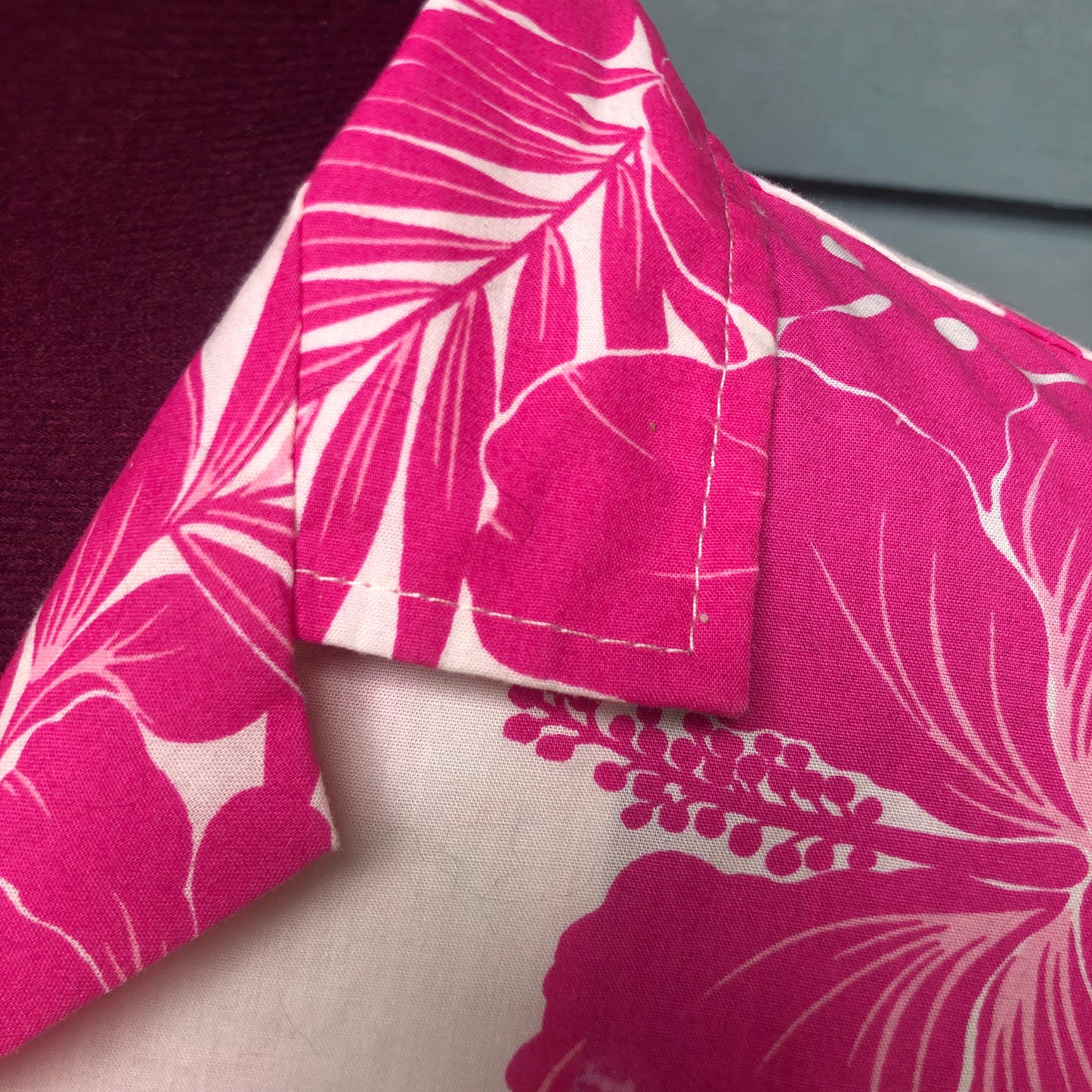 Royal Creations Brand Pink Aloha Shirt