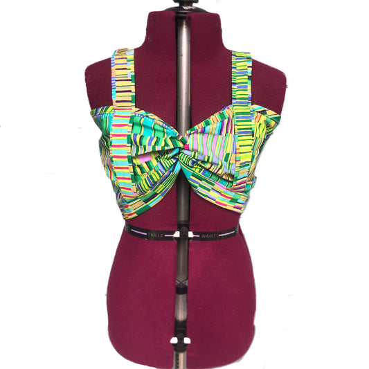 Green 50's Style Top