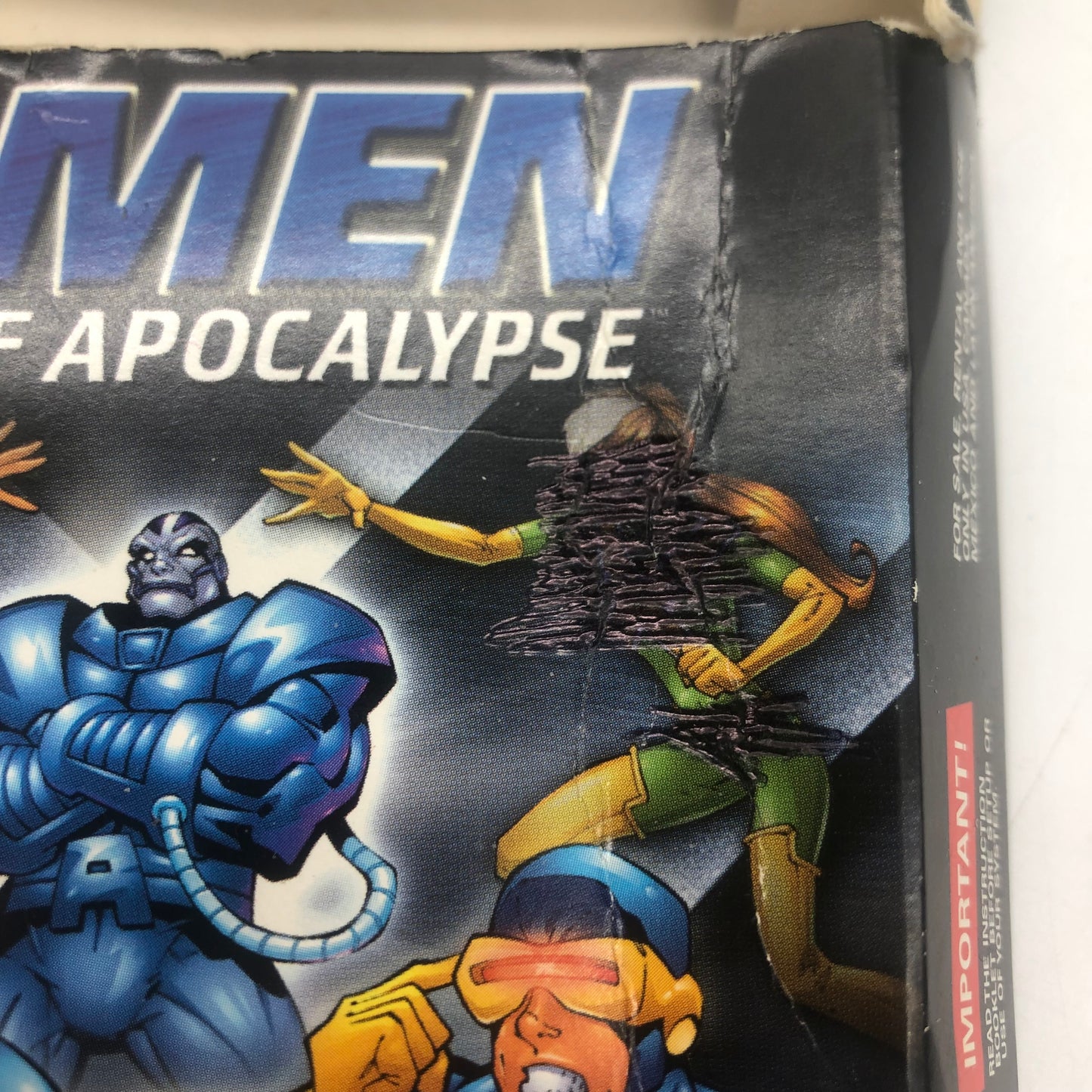 Nintendo Game Boy Advanced Game X-Men Reign Of Apocalypse
