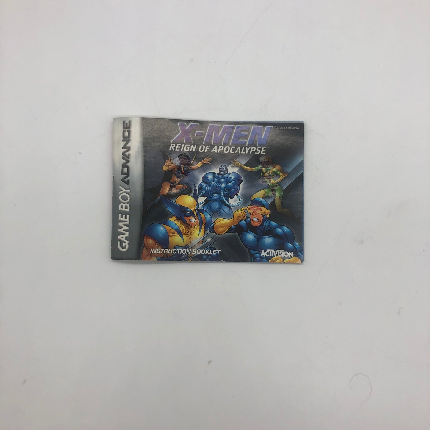 Nintendo Game Boy Advanced Game X-Men Reign Of Apocalypse